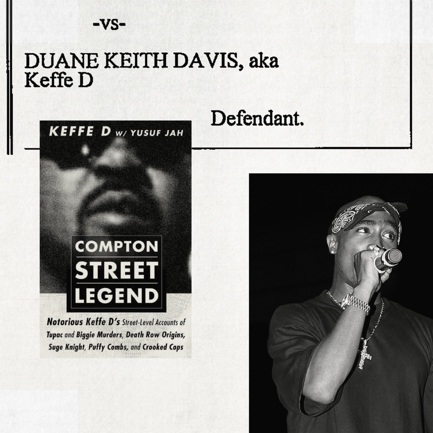 Las Vegas — Duane Davis Kini Sebut Memoir Pembunuhan Tupac Fiksi