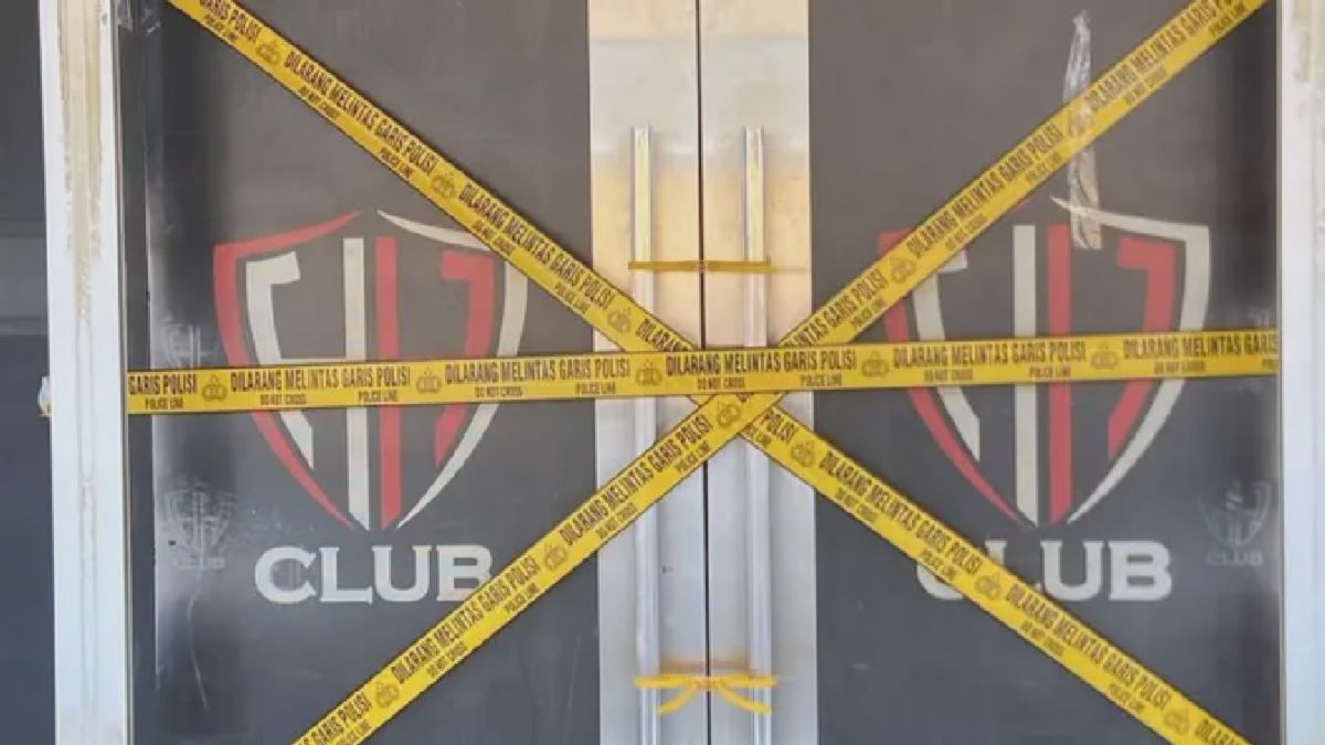 Polisi Segel HH Club Planet 3.0 Diduga Jadi Lokasi Peredaran Narkoba