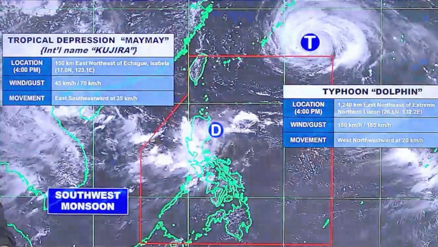 Metro Manila — Kelas Diliburkan Jumat Akibat Badai Maymay dan Habagat