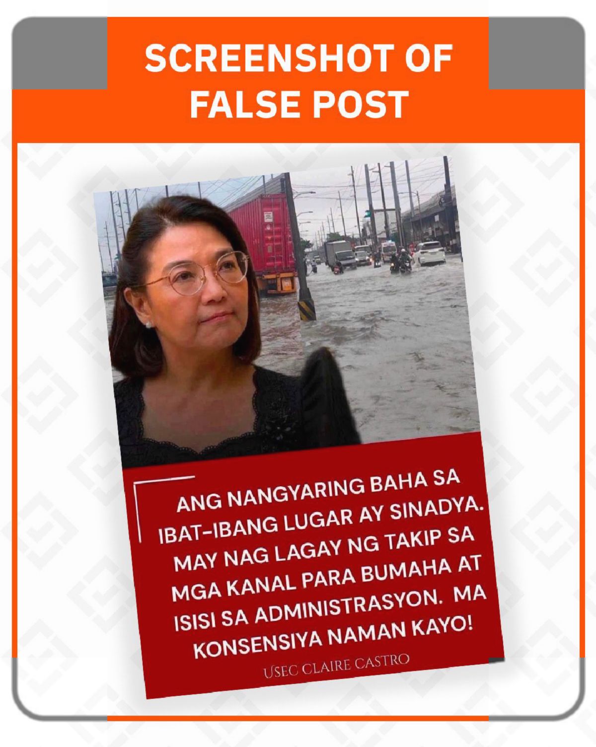 Depresi Tropis Neneng Melemah, Klaim Banjir Claire Castro Terbukti Hoaks