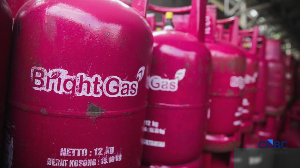 Pertamina Turunkan Harga LPG Bright Gas 5,5 Kg dan 12 Kg