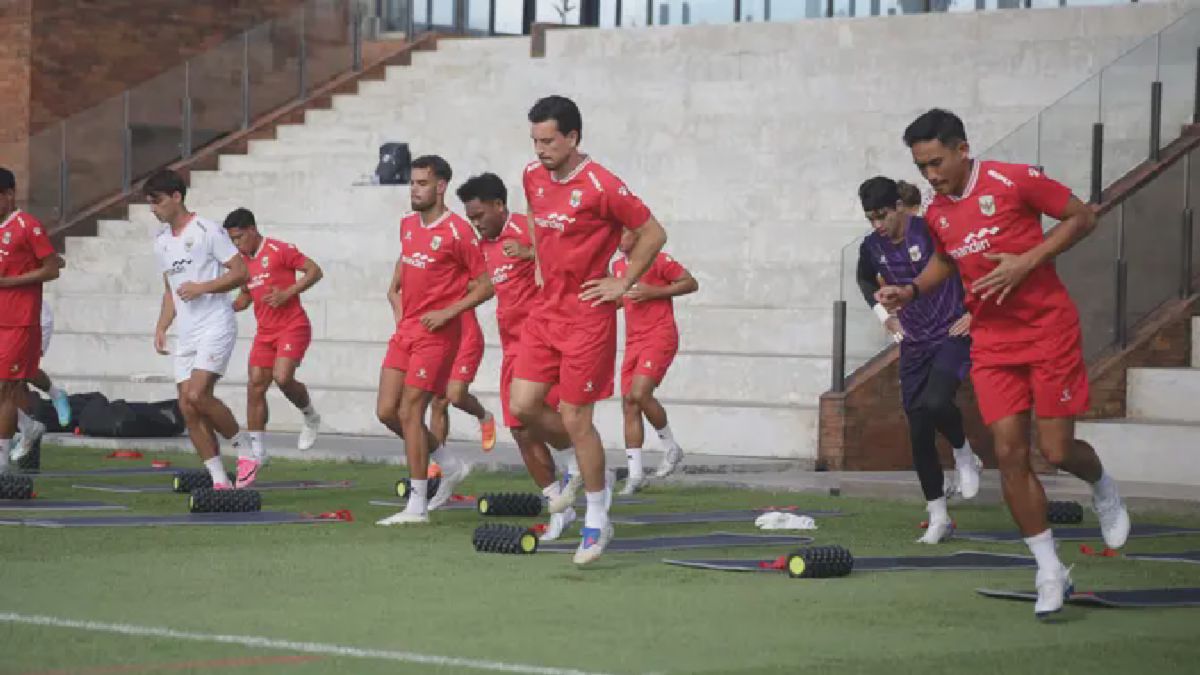 Latihan Perdana Timnas di Bali, Egy Cedera Ringan