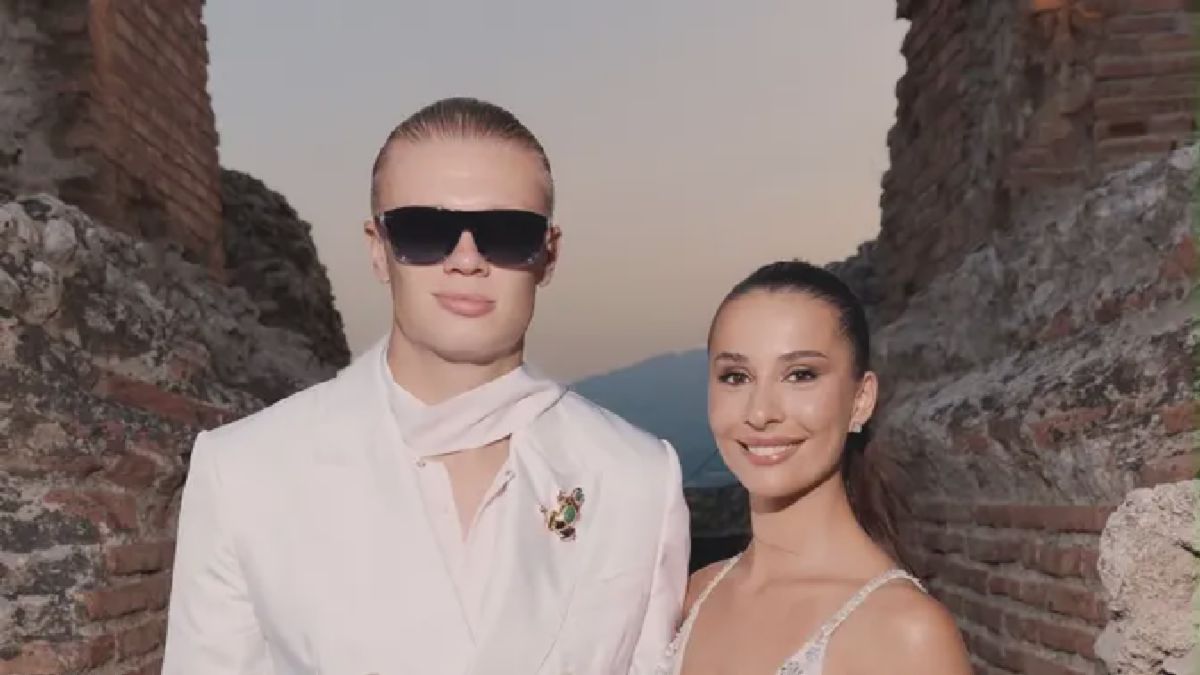Haaland dan Isabella Tampil Serasi Bak Pengantin di DG Alta Sartoria