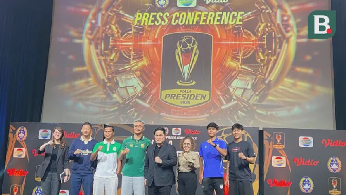 Piala Presiden 2026 Resmi Bergulir, 18 Klub Siap Bertanding