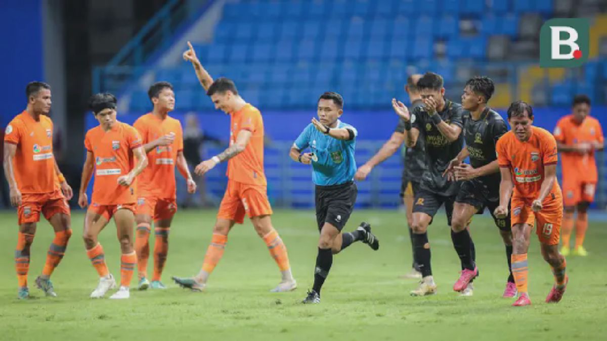 Keputusan Penalti VAR Warnai Laga Borneo FC vs Madura United