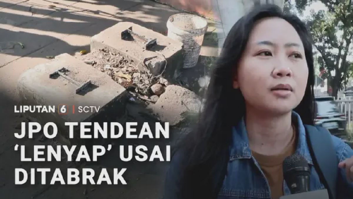 JPO Tendean Dibongkar, Warga Bingung Cari Jalan Menyeberang