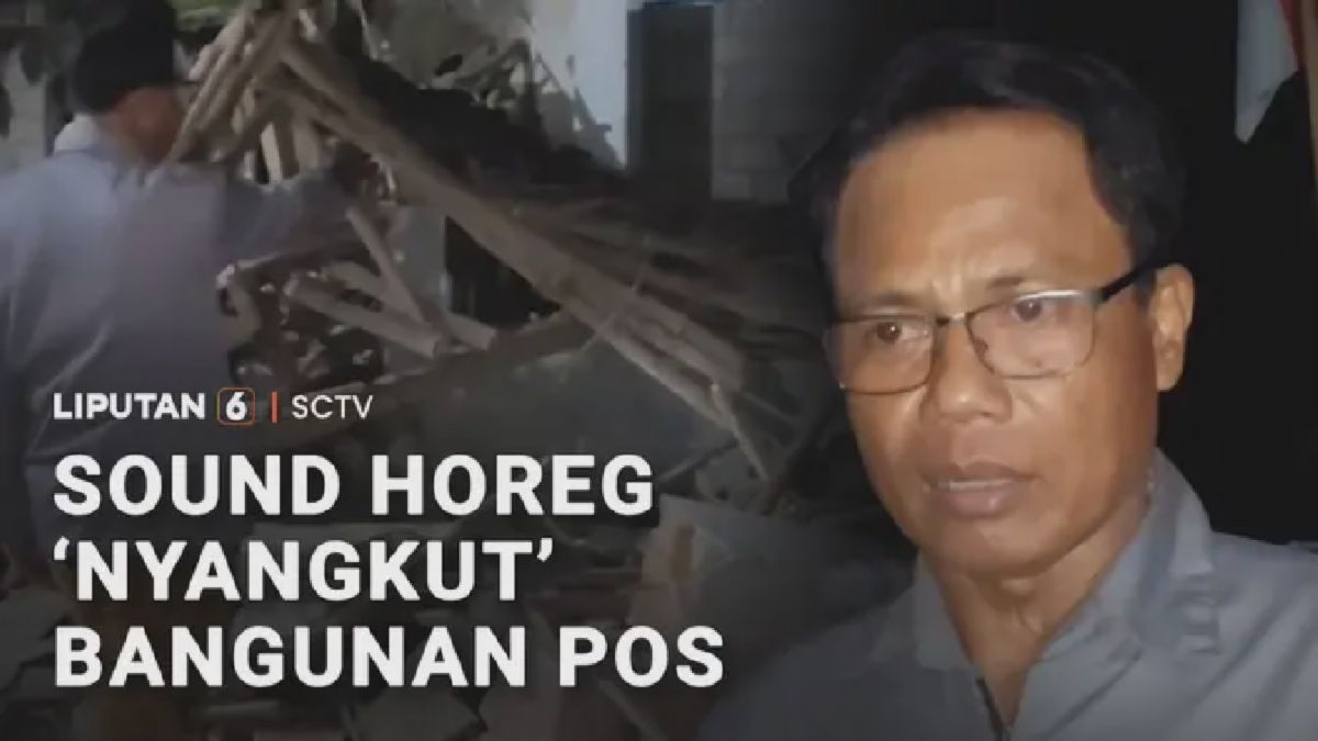 Truk Sound Horeg Tabrak Pos Jaga, Bangunan Ambruk dan Warga Terluka