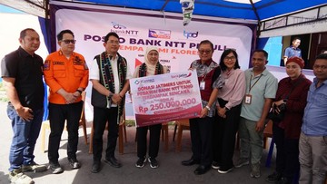Pemprov Jatim &amp; Bank Jatim Salurkan Bantuan Senilai Rp 3,2 Miliar ke NTT