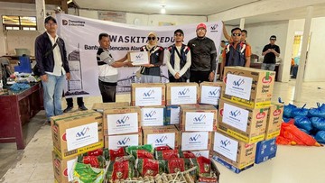 Waskita Karya Salurkan Ribuan Bantuan ke Warga Terdampak Gempa NTT
