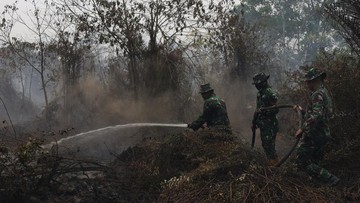 BMKG Sebut Angin Picu Asap Karhutla Kalimantan sampai ke Negara Tetangga
