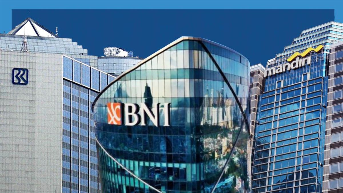 Saham Bank Mandiri, BRI dan BNI Melesat Kencang di Agustus