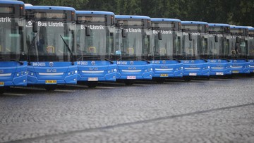 10 Ribu Bus Listrik Bakal Wara-wiri di Jakarta