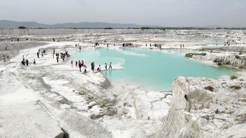 Tempat Limbah Marmer di India Jadi Spot Foto, Disebut Mirip Hamparan Salju